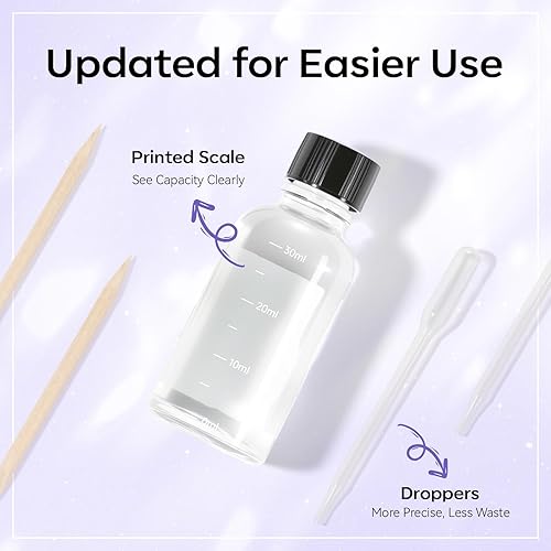 Vista 4 de Makartt Removedor de pegamento de uñas para uñas a presión, 1.06 onzas líquidas, fácil de quitar, versátil para pegar en puntas, esmalte regular