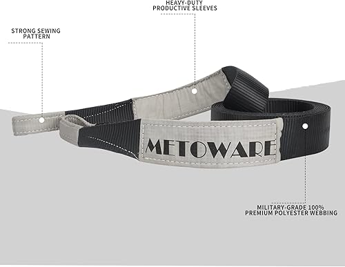 Miniatura 8 de METOWARE Correa de remolque de 3 pulgadas × 20 pies, correas de remolque resistentes con capacidad de 35,000 libras, recuperar vehículo atascado en