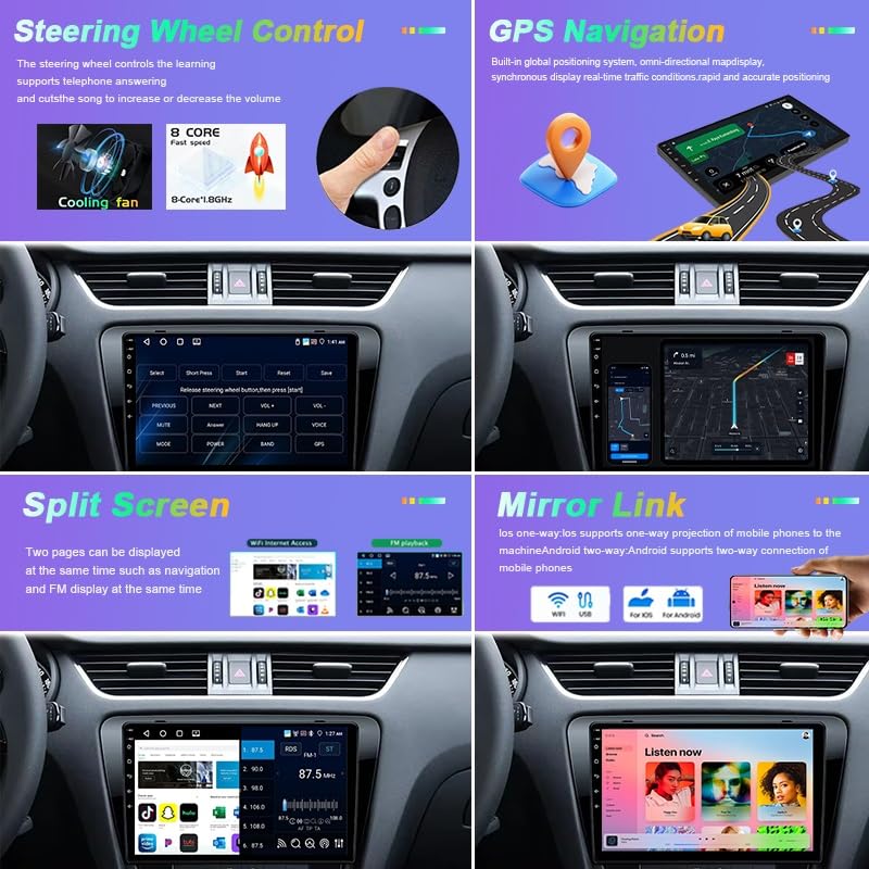 Pantalla Táctil Octavia 2015: soluciona el GPS lento con 8 Core 6