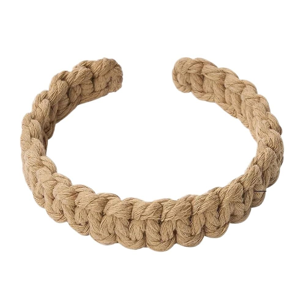 Jute Braided Curtain Holdback Rope Tiebacks For Decorative Holdbacks Fashion Woven Hanging Home Decor(Brown-2PCS)