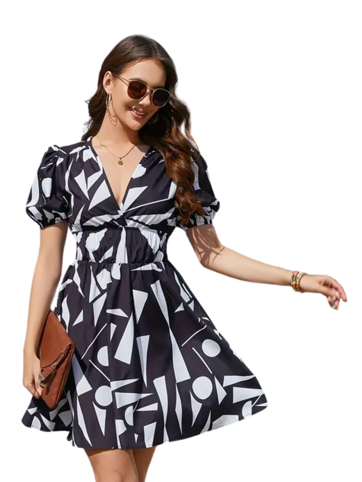 Greciilooks Dresses For Women Bodycon Dresses For Women One Piece Dress For Women Long (In, Alpha, M, Black)