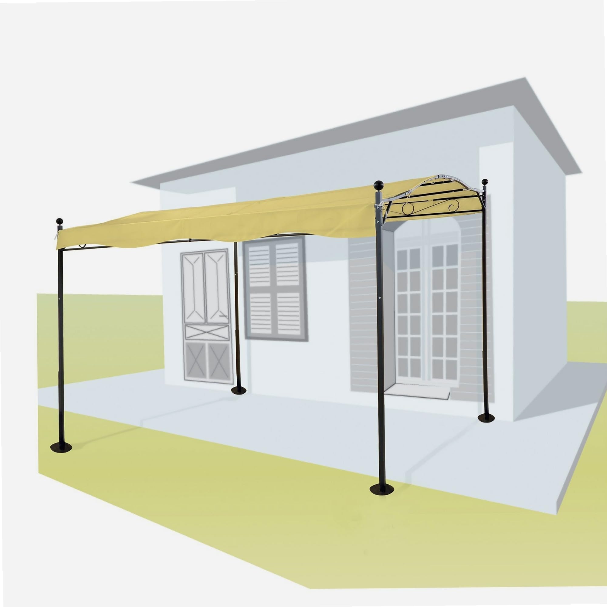 WERKA PRO Tessuto di Ricambio per pergola