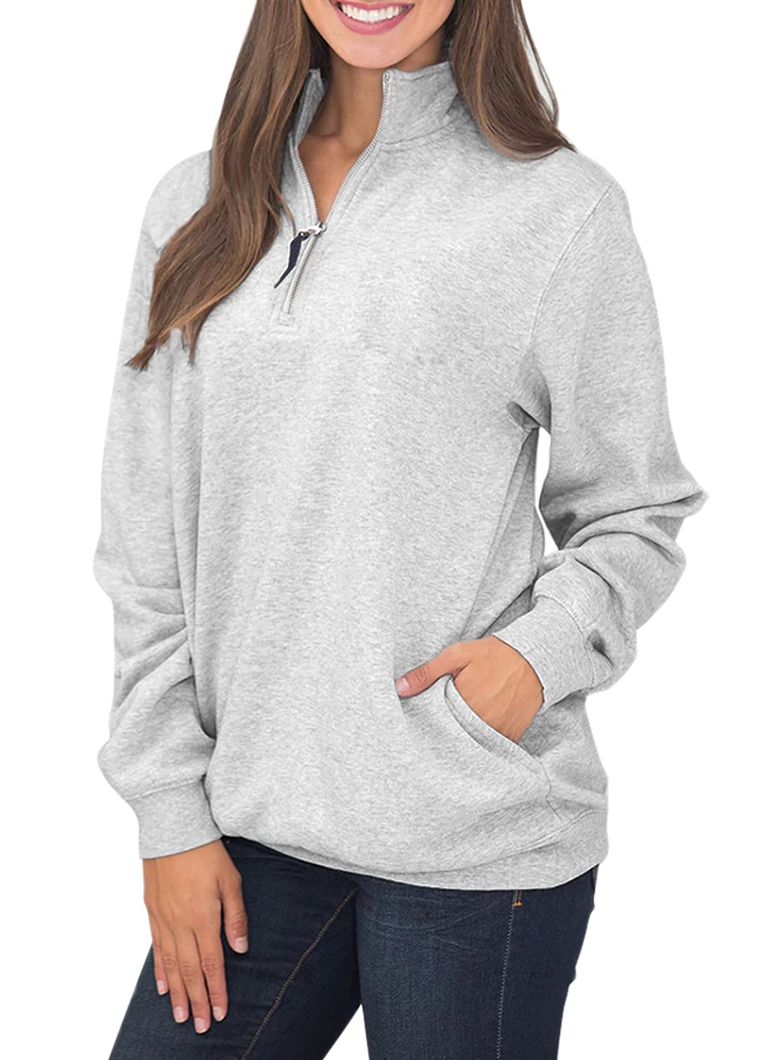 Samefar Suave Sudadera, Opaco para Mujer