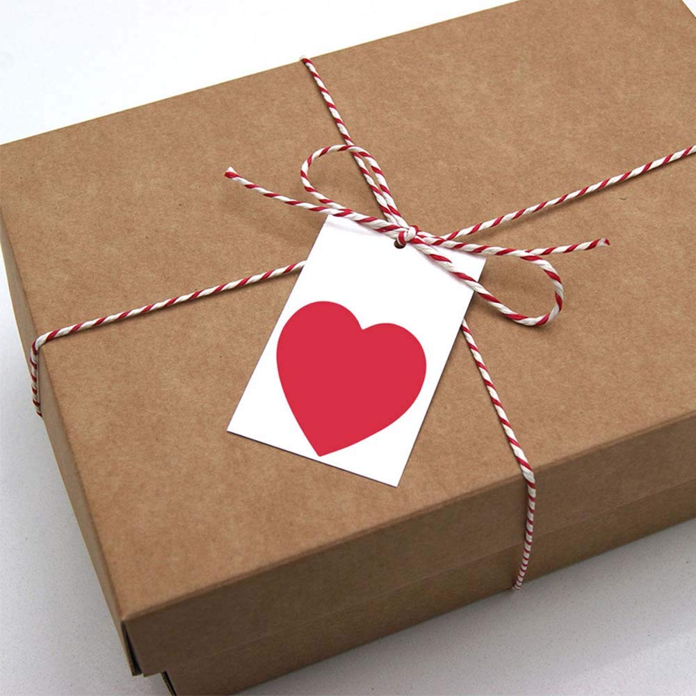 Etiquetas Adhesivas De Color Con Forma De Corazón, 500 Unidades, 25 Mm, Con Forma De Corazón