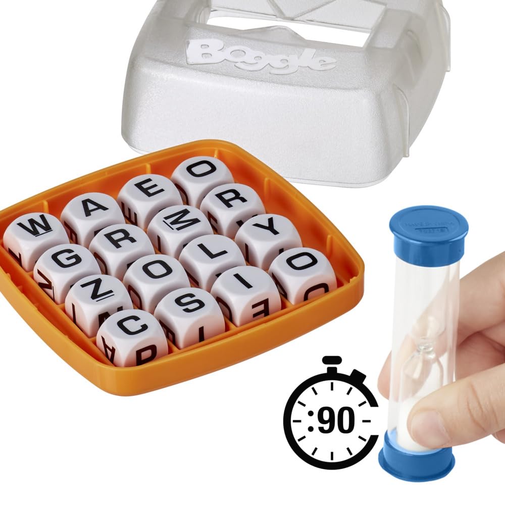 Amazon.com: Hasbro Gaming Boggle Classic Game | Word Search Games