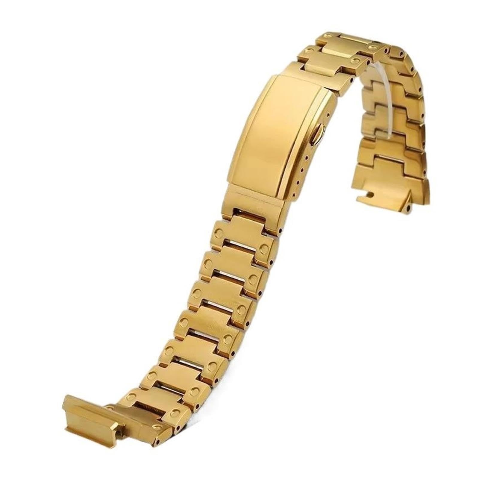 Pulsera de metal Compatible con Casio 5611 GM-2100 GBM-2100 Correa de reloj de acero inoxidable modificada Accesorios de repuesto