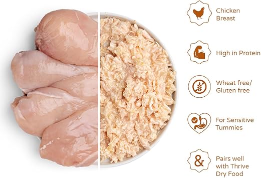 thrive Complete Cat Food 100% Chicken 75g 12 cans
