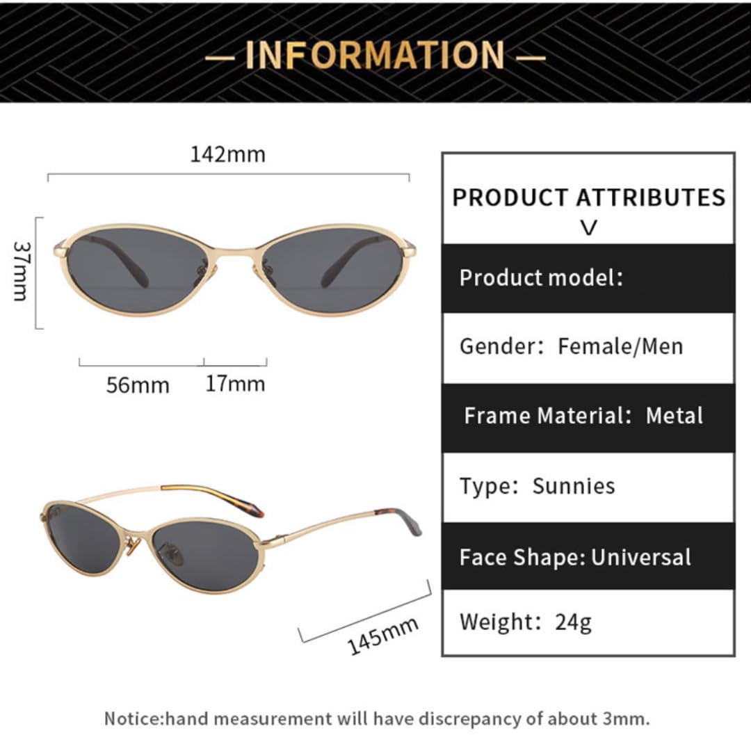 Modne metalowe okulary przeciwsłoneczne Cat Eye z filtrem UV400
