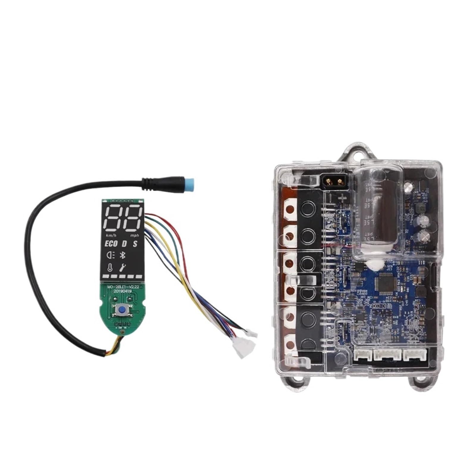 Pantalla del tablero del controlador, for Xiaomi, for M365 Pro Scooter eléctrico Placa de circuito Accesorio for monopatín Placa base Piezas de la placa base Pantalla de visualización para pat