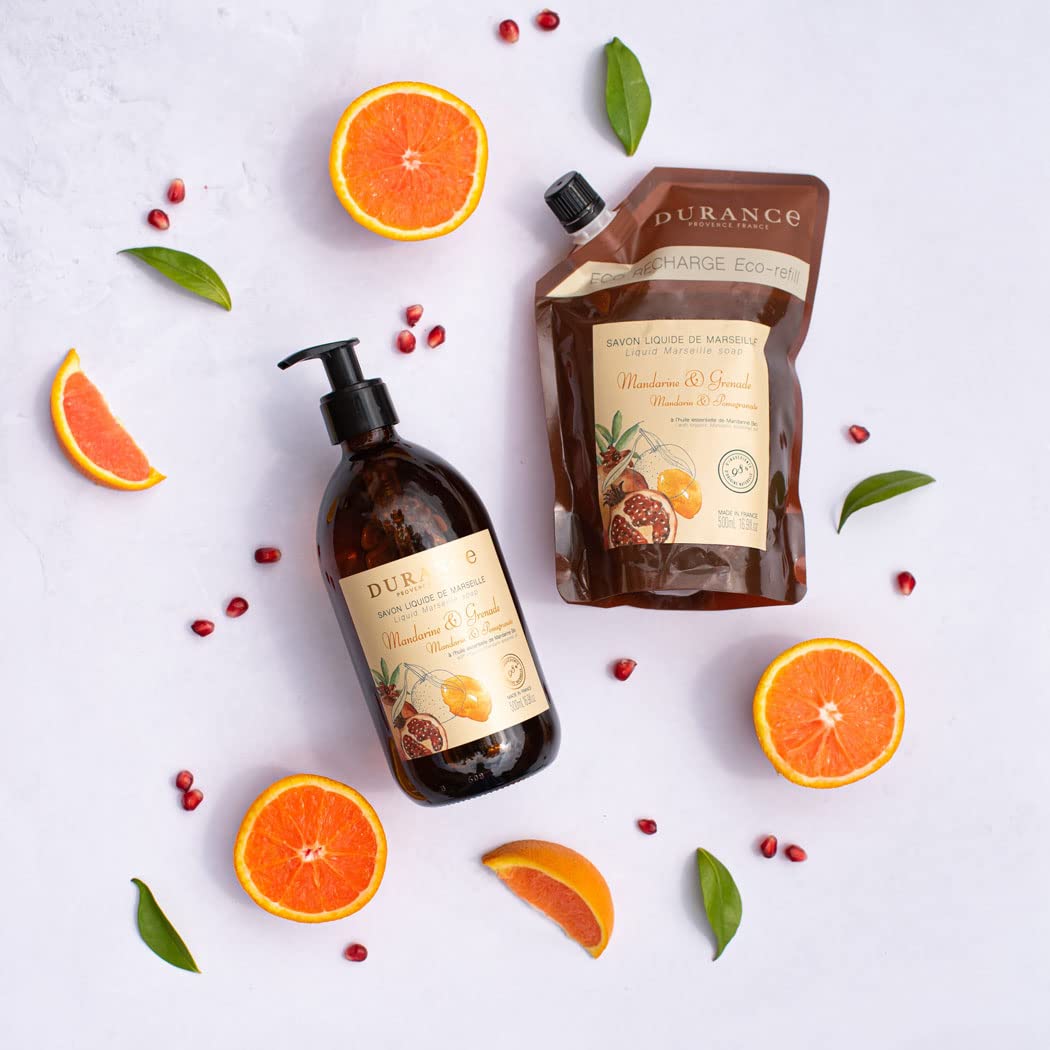 Eco Recarga Jabón de Marsella Líquido Mandarina & Granada