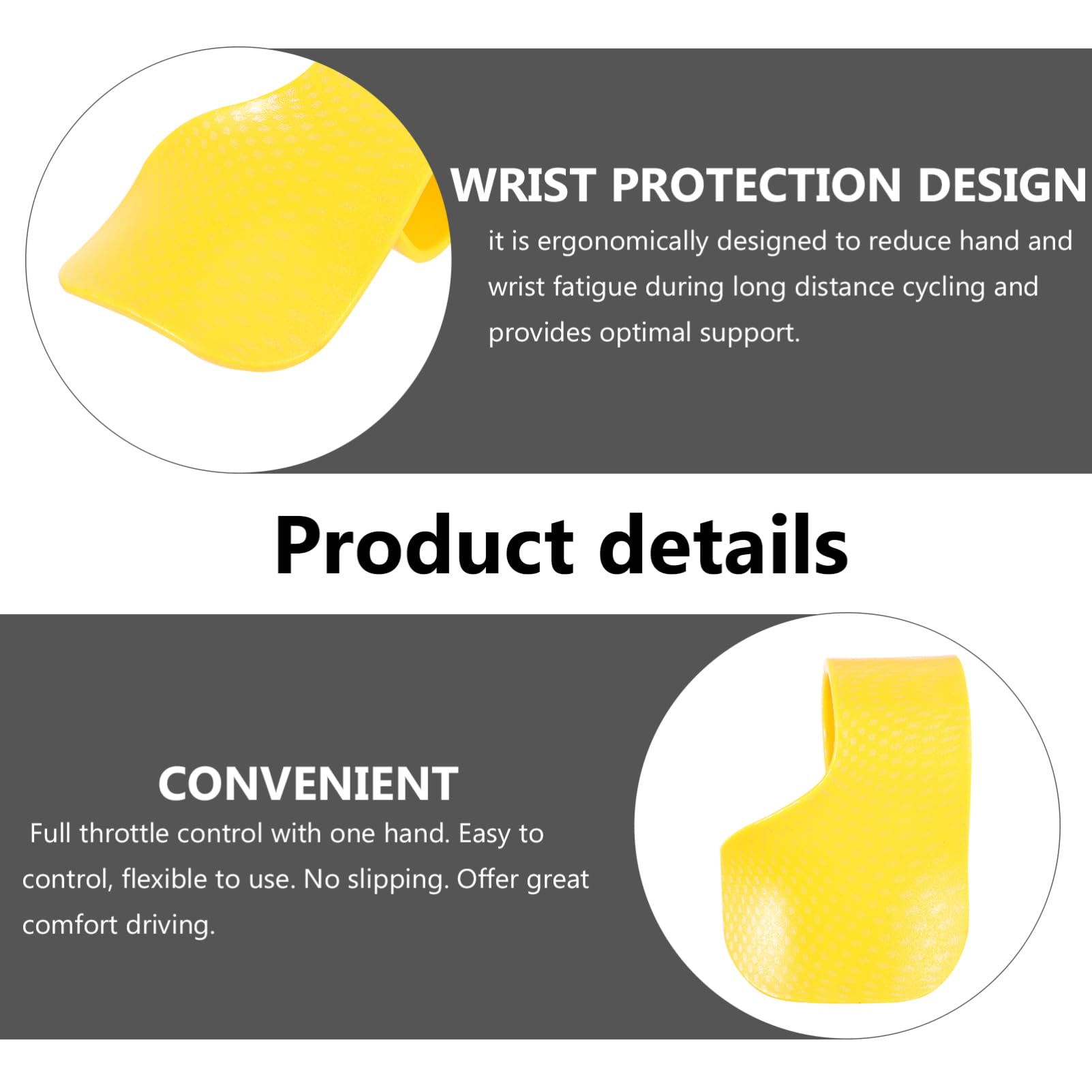 Motorrad Gasgriff-Assistenz - 2-tlg. Set Für Entspanntes Fahren