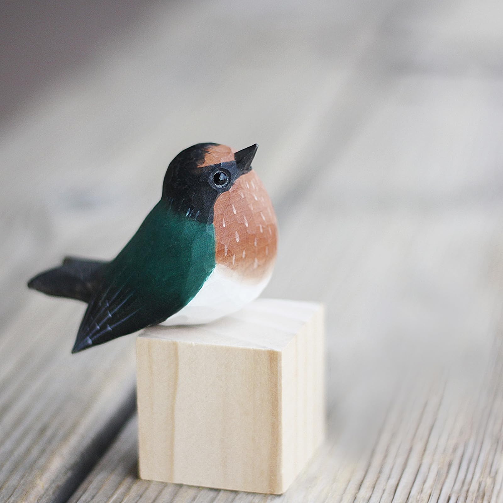 新品★オカメインコ★ノーマル★クリスマス・オーナメント★木製★一点もの★アート★ Amazon｜OKUMEYR Christmas Gift 4 個 装飾 クリスマス