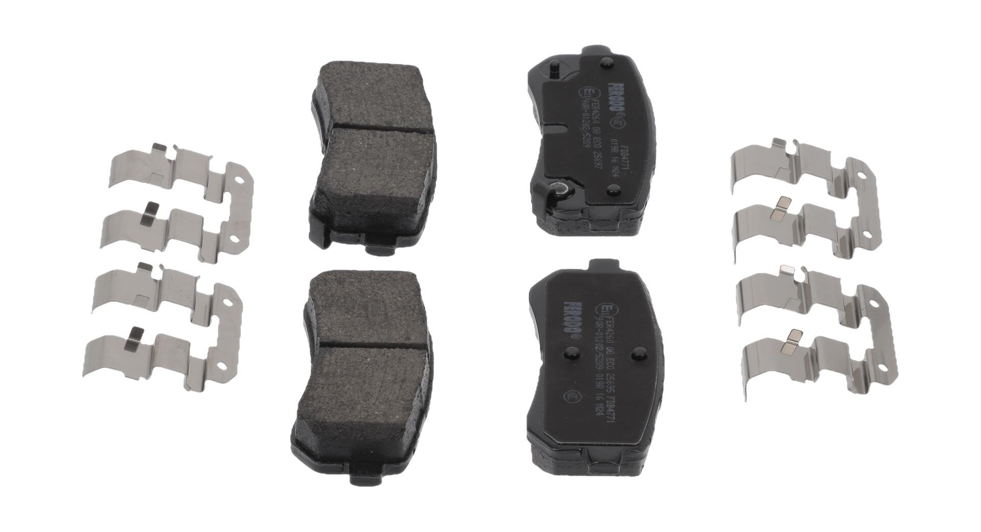 FERODO Plaquettes de freins Arrière avec indicateur d'usure Épaisseur 15,8mm FDB4771 Compatible avec HYUNDAI Tucson TL, TLE, KIA Sportage QL, QLE