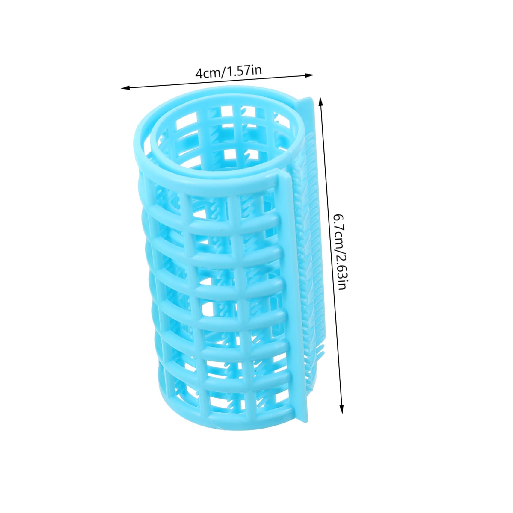 Vaguelly 12pcs Self Adhesive Hair Curlers Styling Tools for Lightweight Rollers for Long Hair Durable Non Damaging Hairdressing Accessories Random Color