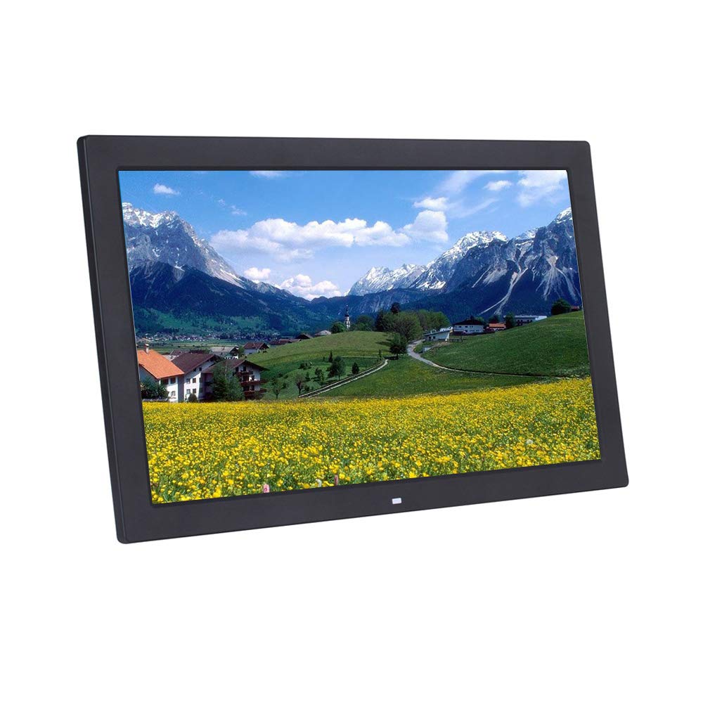 Ramka na zdjęcia 18,5 cala, elektroniczny album fotograficzny, wisząca maszyna reklamowa do centrum handlowego, maszyna reklamowa do wyświetlaczy elektronicznych (czarny kolor)