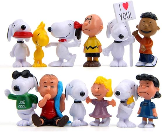 Amazon カートゥーン 子犬 映画 クラシック キャラクター トイフィギュアコレクション ケーキトッパーセット 12個セット 男の子 女の子 犬 パーティーデコレーション おもちゃ おもちゃ