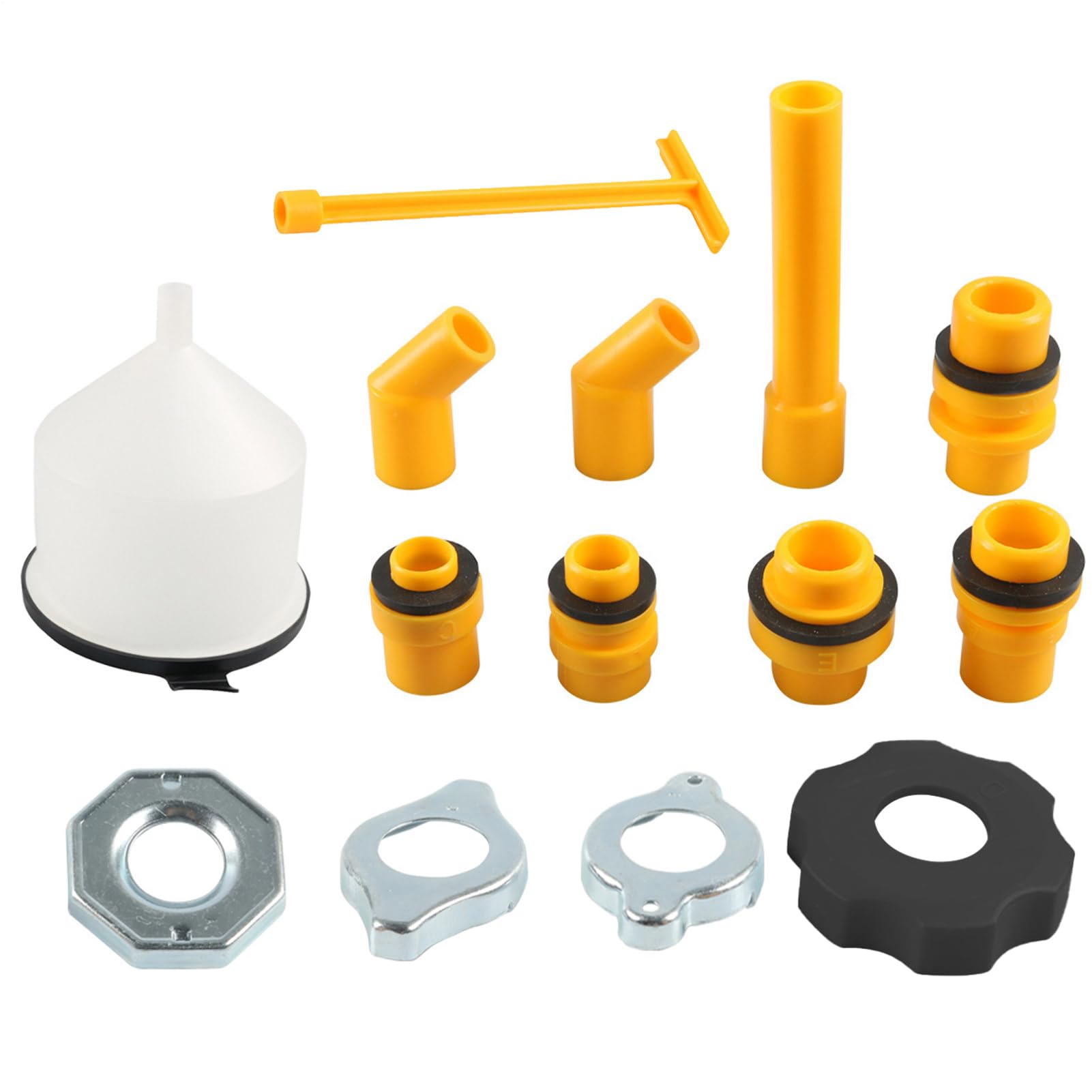 Kit De Embudo De Refrigerante para purgado de radiador de automóviles sin derrames 8