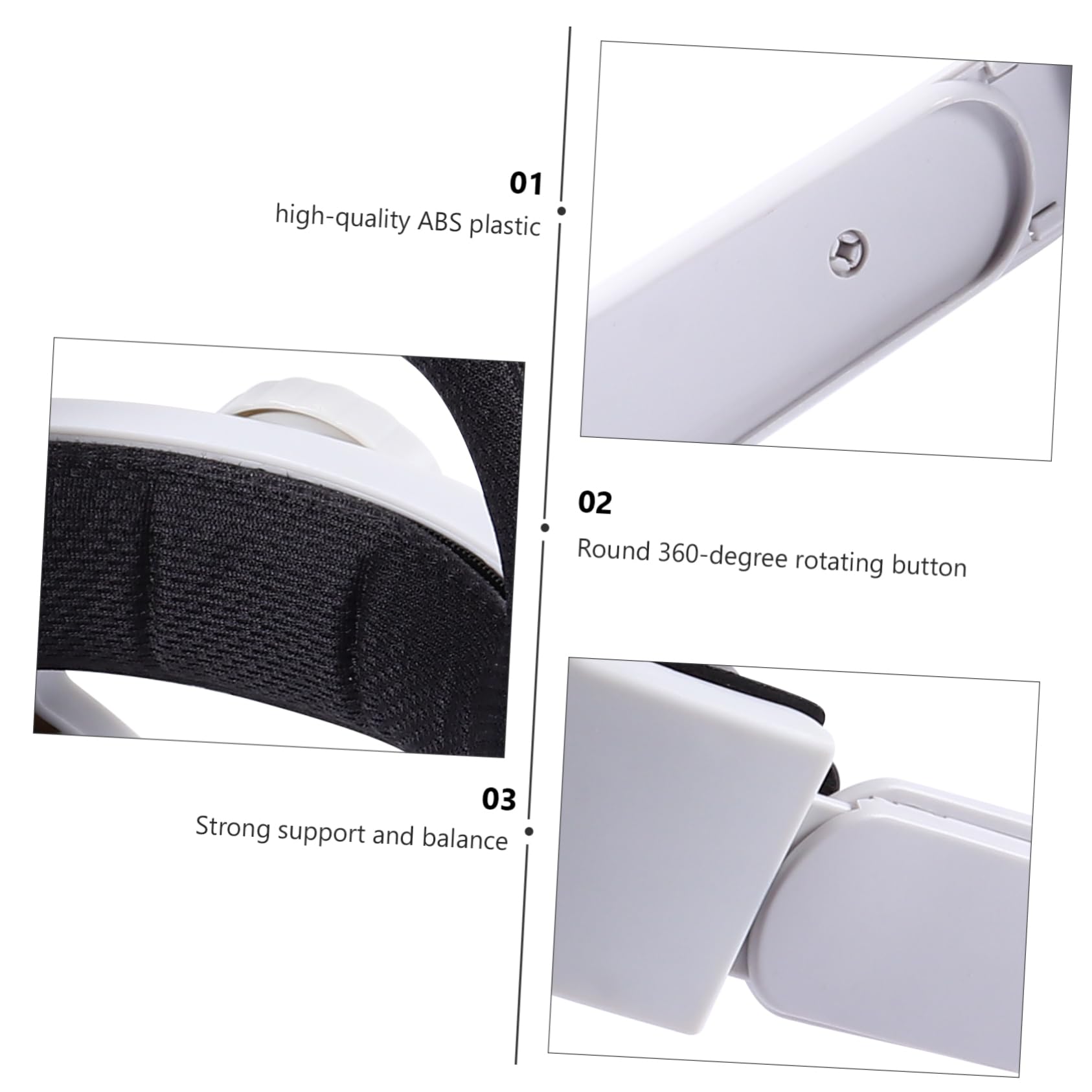 SHINEOFI Cinturino Regolabile per Comfortevole e Stabile con Cuscino per La Facile Installare e Adattare Design Unico per Bilanciamento Ottimale