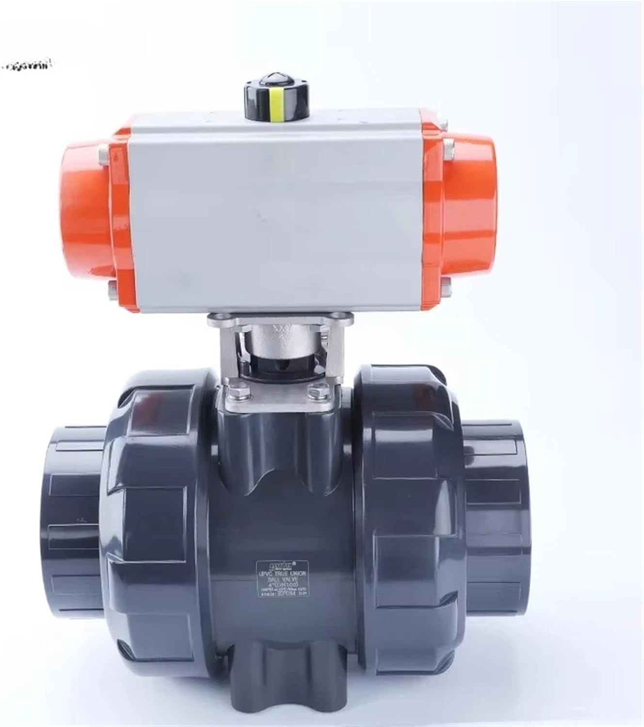 Industrial Anti-corrosion 8mm Actuator Angle Pneumatic Ball Valve Aluminum Adjustable Flange Plastic Air Control OEM