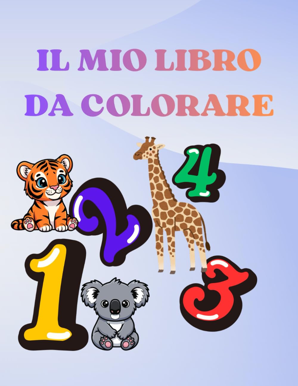 Il mio libro da colorare: Tantissimi disegni da colorare (100 pagine)