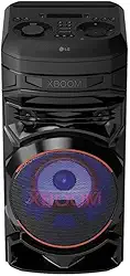 Caixa de Som LG Xboom RNC5 com Bluetooth Função DJ 200W Bivolt Preto RNC5.ABRALLK