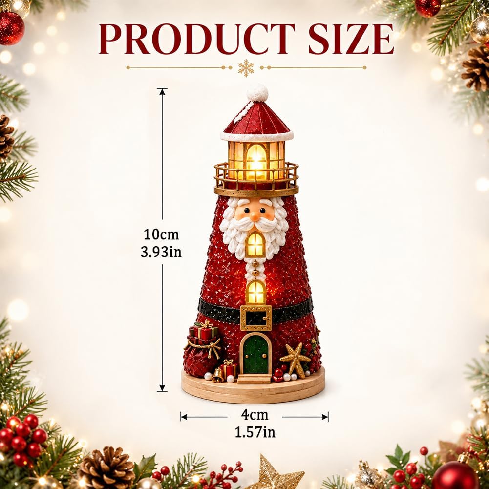 Beginner-Friendly DIY Lighted Sea Glass-Style Lighthouse Kit Collection image 4
