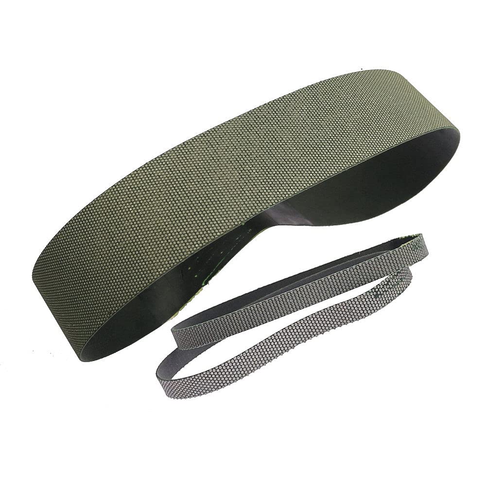 Nastro abrasivo diamantato elettrolitico P200 / 230 per medicazione lucidante per molatura in vetroceramica in lega dura, P1000,330x20mm x 5 pezzi