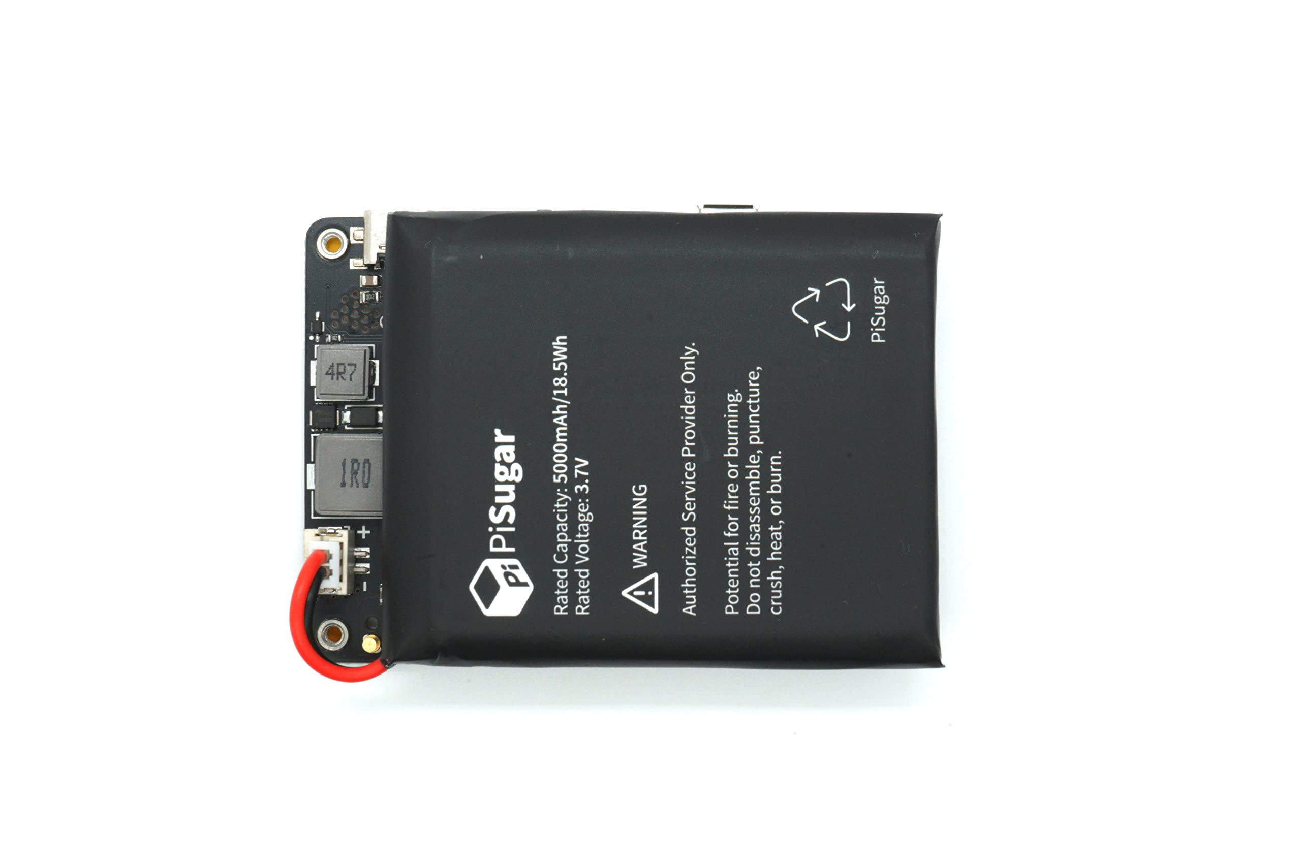 Pisugar 3 Plus Portable 5000 mAh UPS Lithium Battery Power Module Platform for Every Raspberry Pi 3B/3B+/4B Model Accessories handhold(Not Include Raspberry Pi)