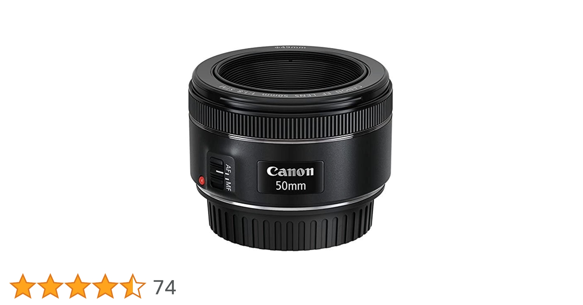 Amazon.co.jp: キヤノン Canon 標準 単焦点レンズ EF50mm F1.8 STM