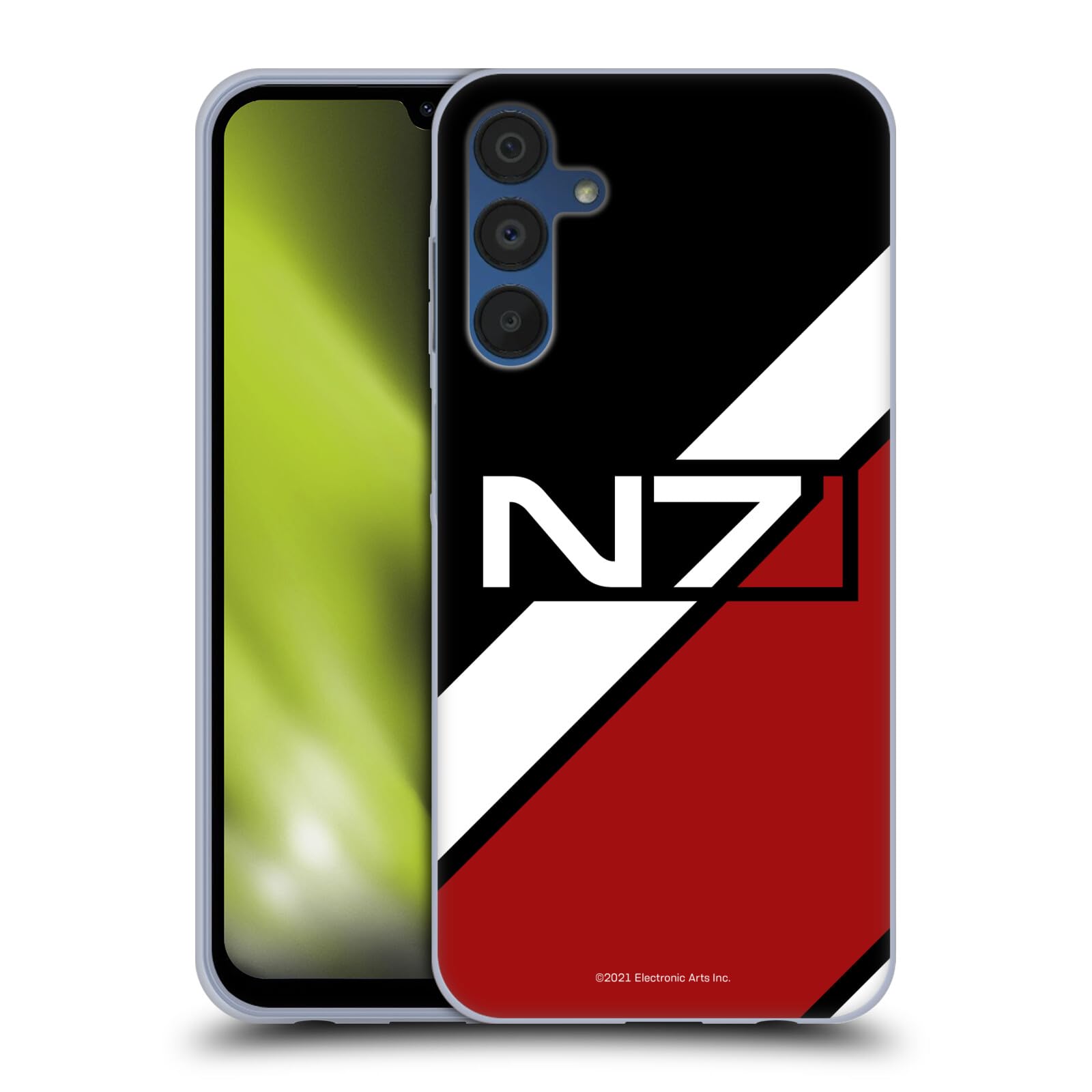 Funda N7 Mass Effect Samsung A15 protector gel absorbe impactos 7