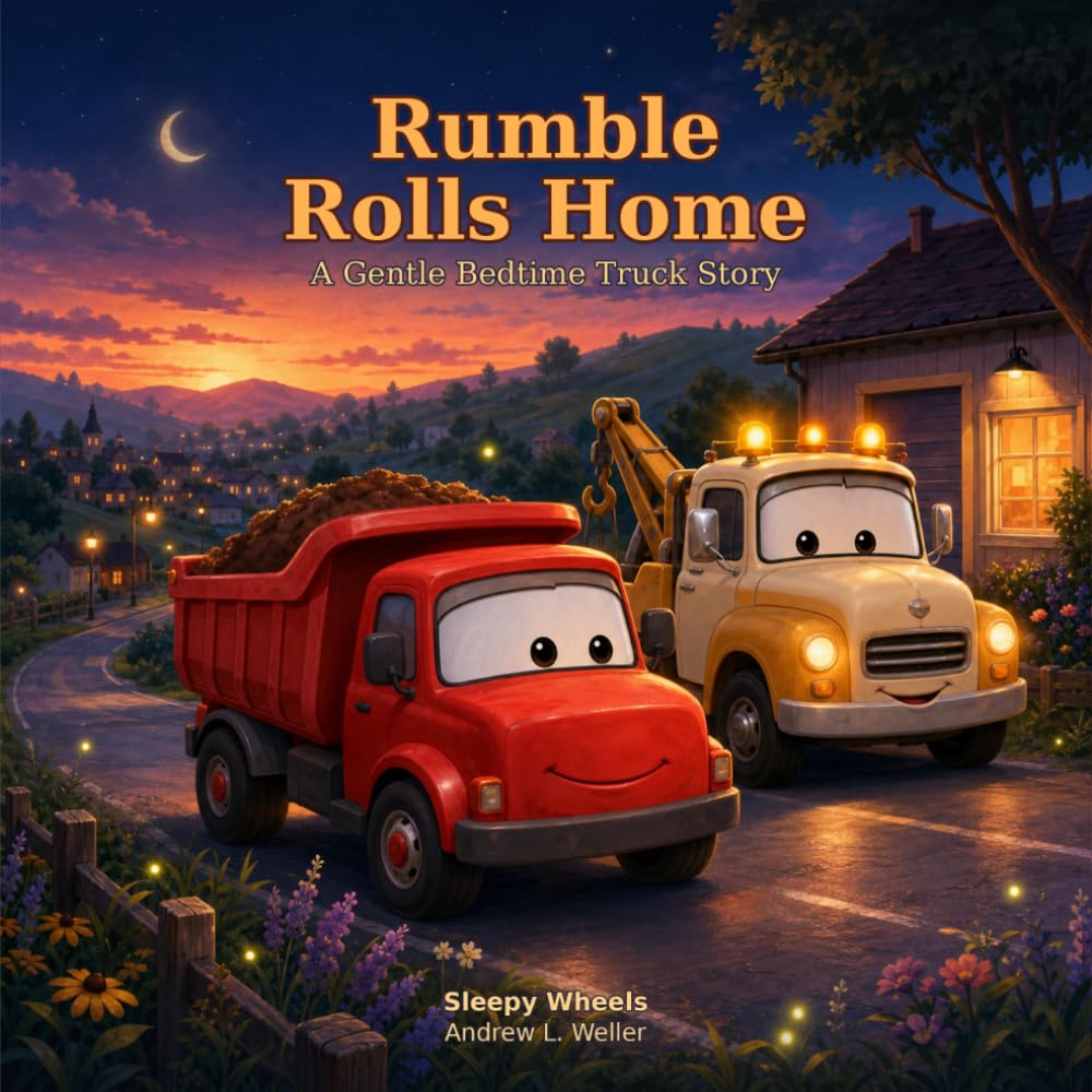 Mr Rumble Rolls Home: A Gentle Bedtime Truck Story for Toddlers and Preschoolers