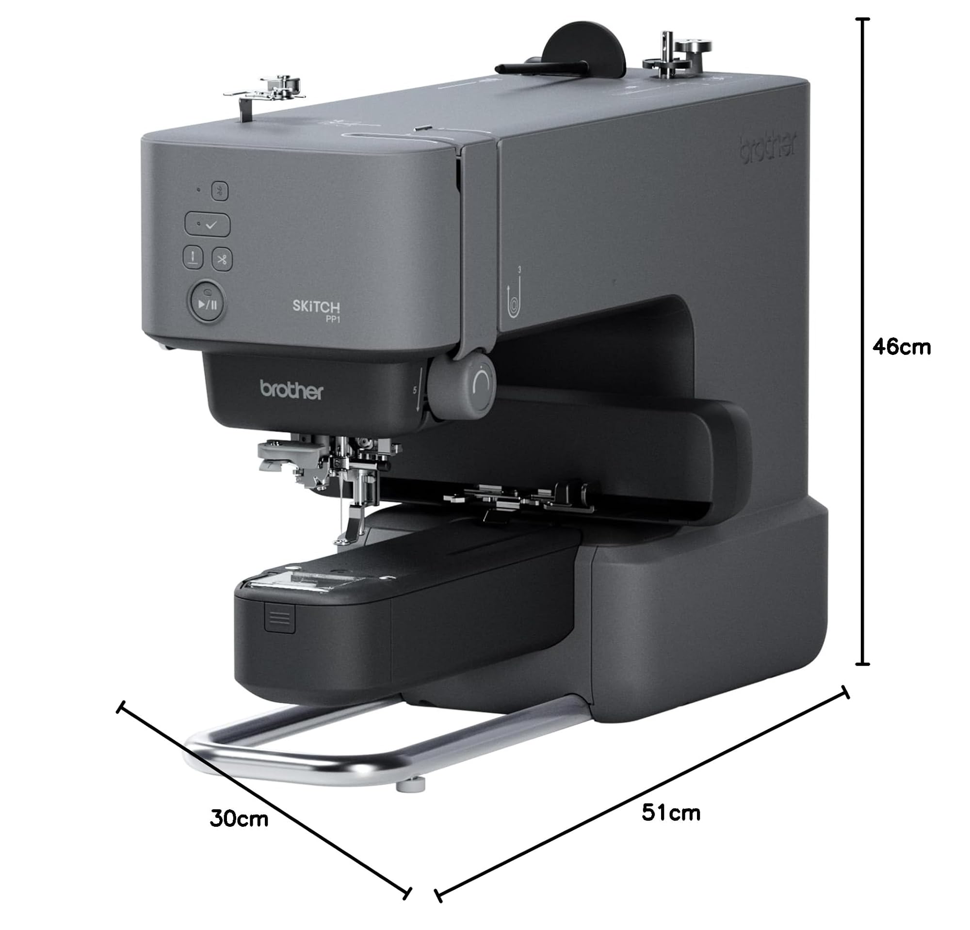 BT Brother PP1 - Macchina da ricamo "Skitch"