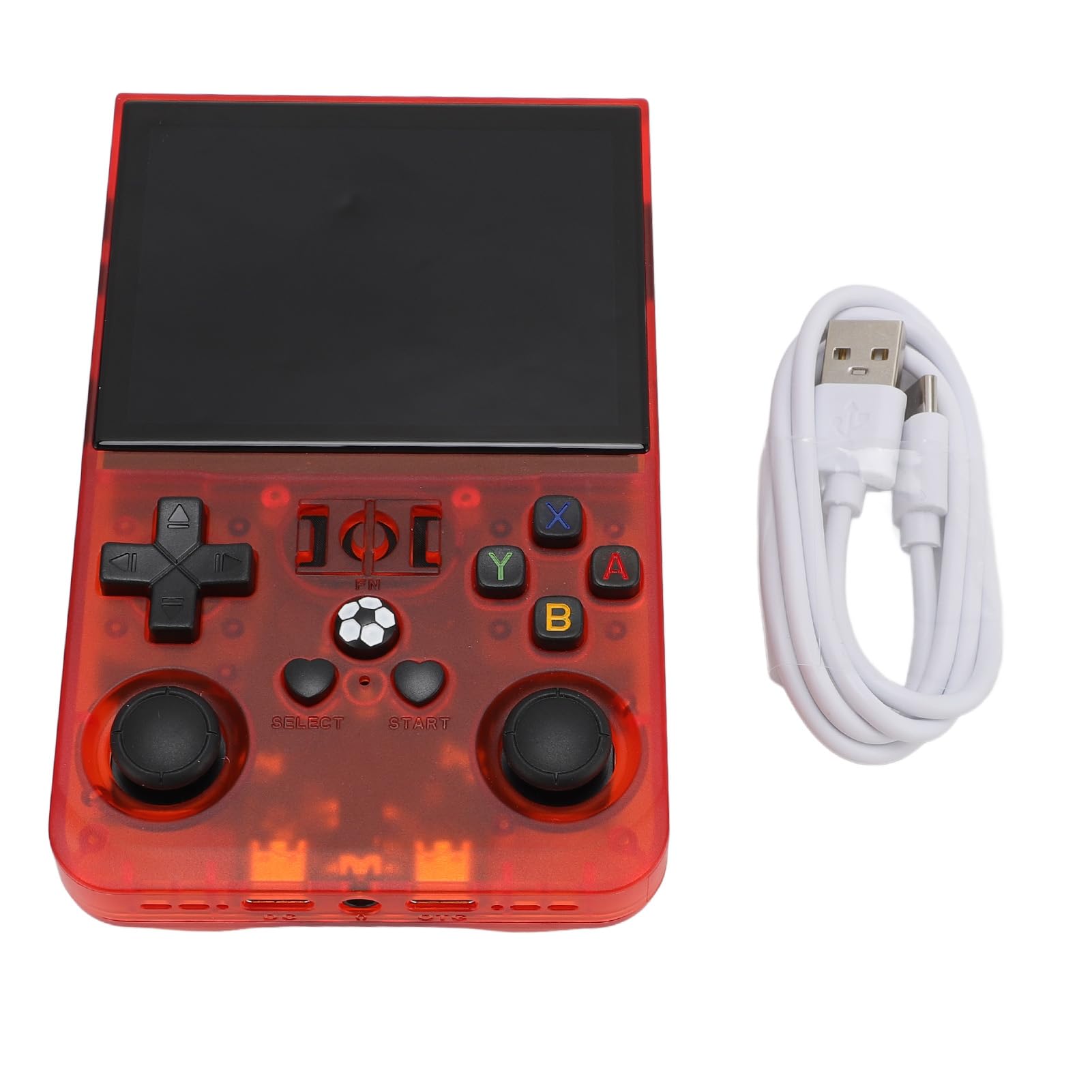 Przenośna Konsola do Gier Wideo, Open Source 1,5 GHz 64 Dual Bits 3D Joysticks Handheld Console do Domu (128GB)