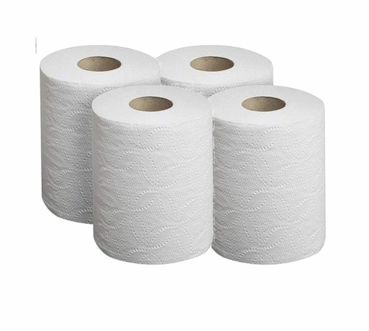 Six Fox Toilet Paper Rolls, 2-Ply, 340 Pulls per Roll, Pack of 4, Super Soft, Extra Absorbent, Clog-Free, Dispenser Friendly