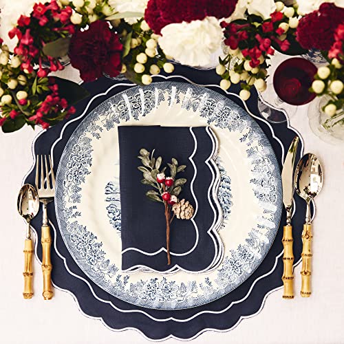 Tovaglia in lino 100% puro lino con orlo cucito