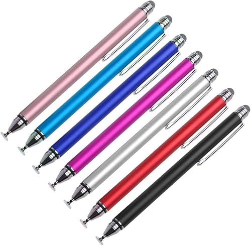 Miniatura 5 de BoxWave Stylus Pen Compatible with Xencelabs Pen Tablet Bundle (Medium) - DualTip Capacitive Stylus, Fiber Tip Disc Tip Capacitive Stylus Pen -