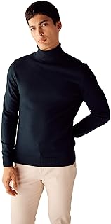 Slim Fit Balıkçı Yaka Kazak