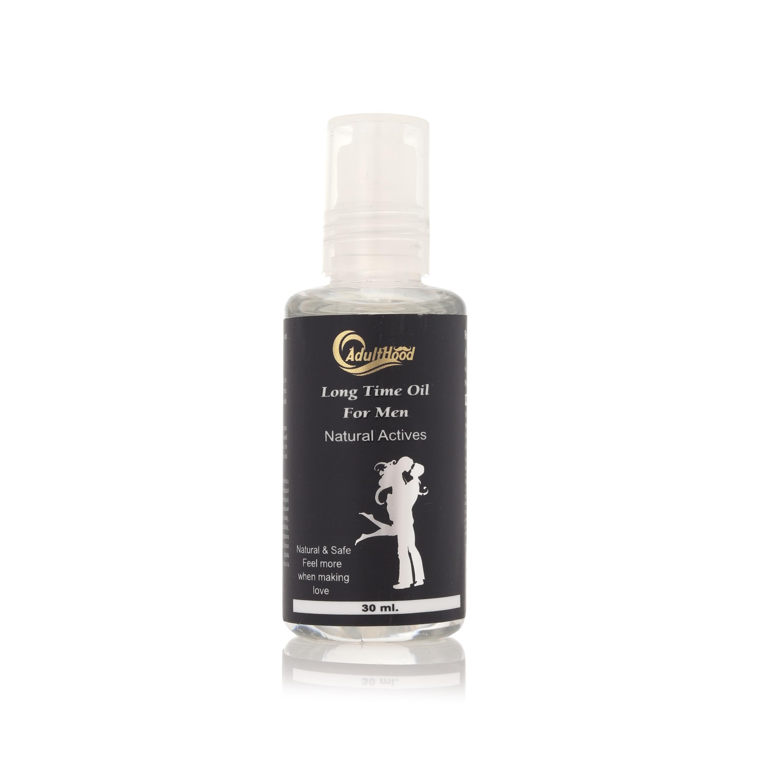 ADULTHOOD Long Time Oil for Men 30ml | Natural Actives | Natural & Safe Feel More Making Love-image-21