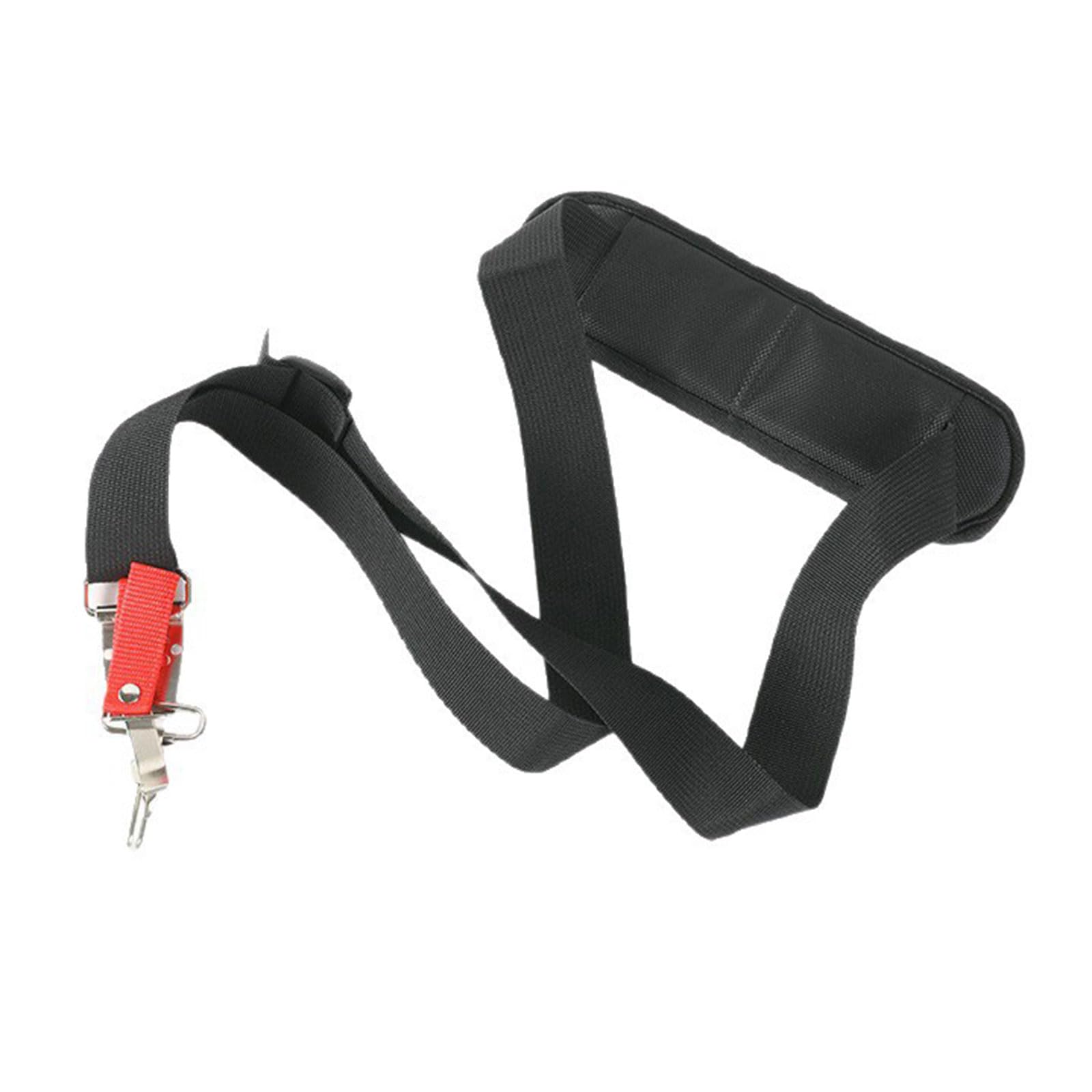 Harness with Quick Releasing Clip for Brush Cutter and Trimmer Using Mounting Weight Distribution Ergonomic Shoulder