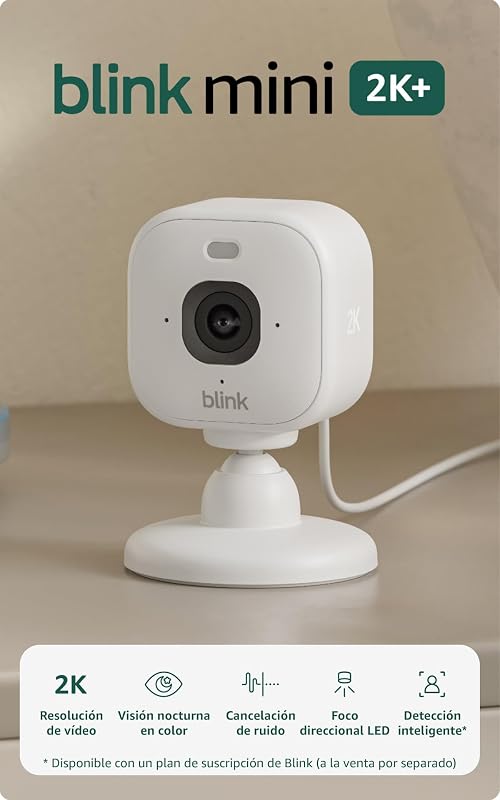 Cámara de seguridad Blink Mini 2K+