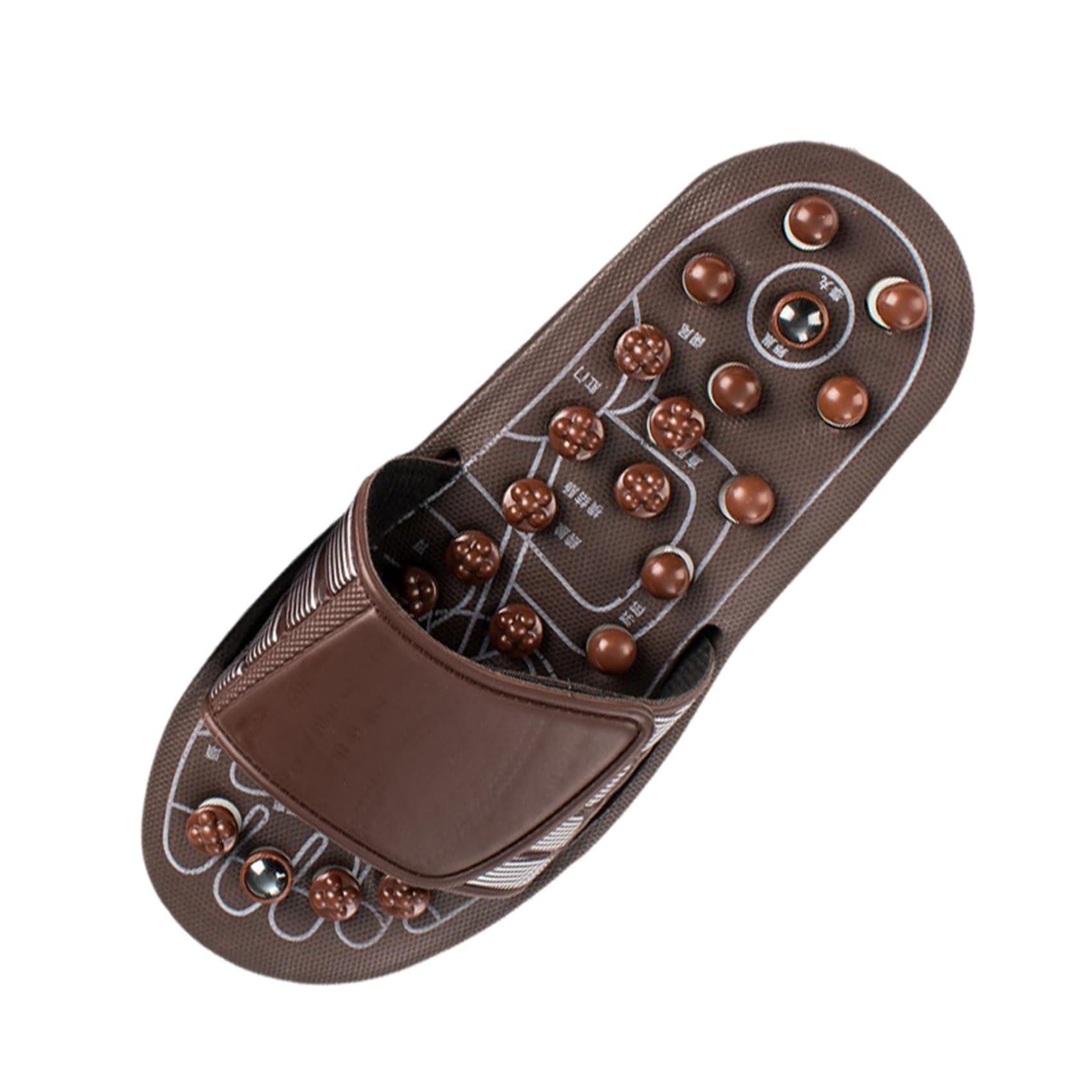 6x Akupressur Fuß Massage GeräT Massage Hausschuhe Schuhe Reflexzonen Massage Sandalen Relief Plantar Fasziitis Arthritis für MäNner Frauen M