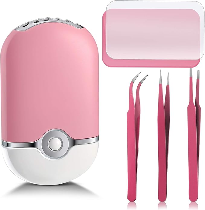 Mini Ventilateur Portable Ultra-compact LinQ Rose - Français