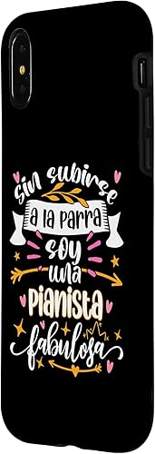 Miniatura 8 de iPhone 14 Pro Max Una Pianista Fabulosa Divertido Mujer Ideas Música de Piano Case