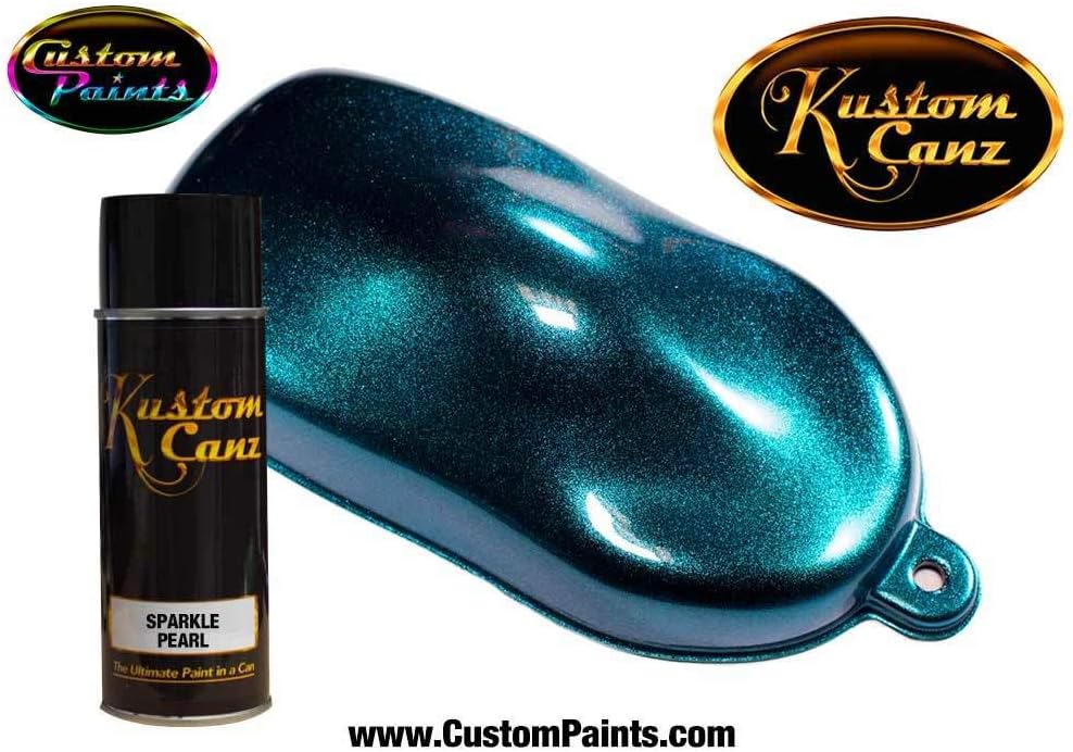 Kustom CanzSparkle Pearl Turquoise - Aerosol Can