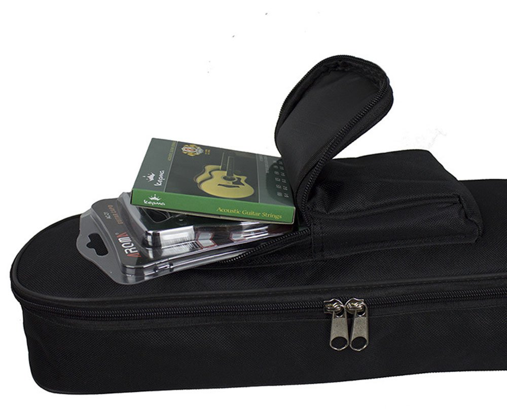 41 pollici Borsa per chitarra, Sacchetto di chitarra, Lo zaino della chitarra della cinghia di spalla registrabile impermeabile dello spessore più cotone, una varietà di colori
