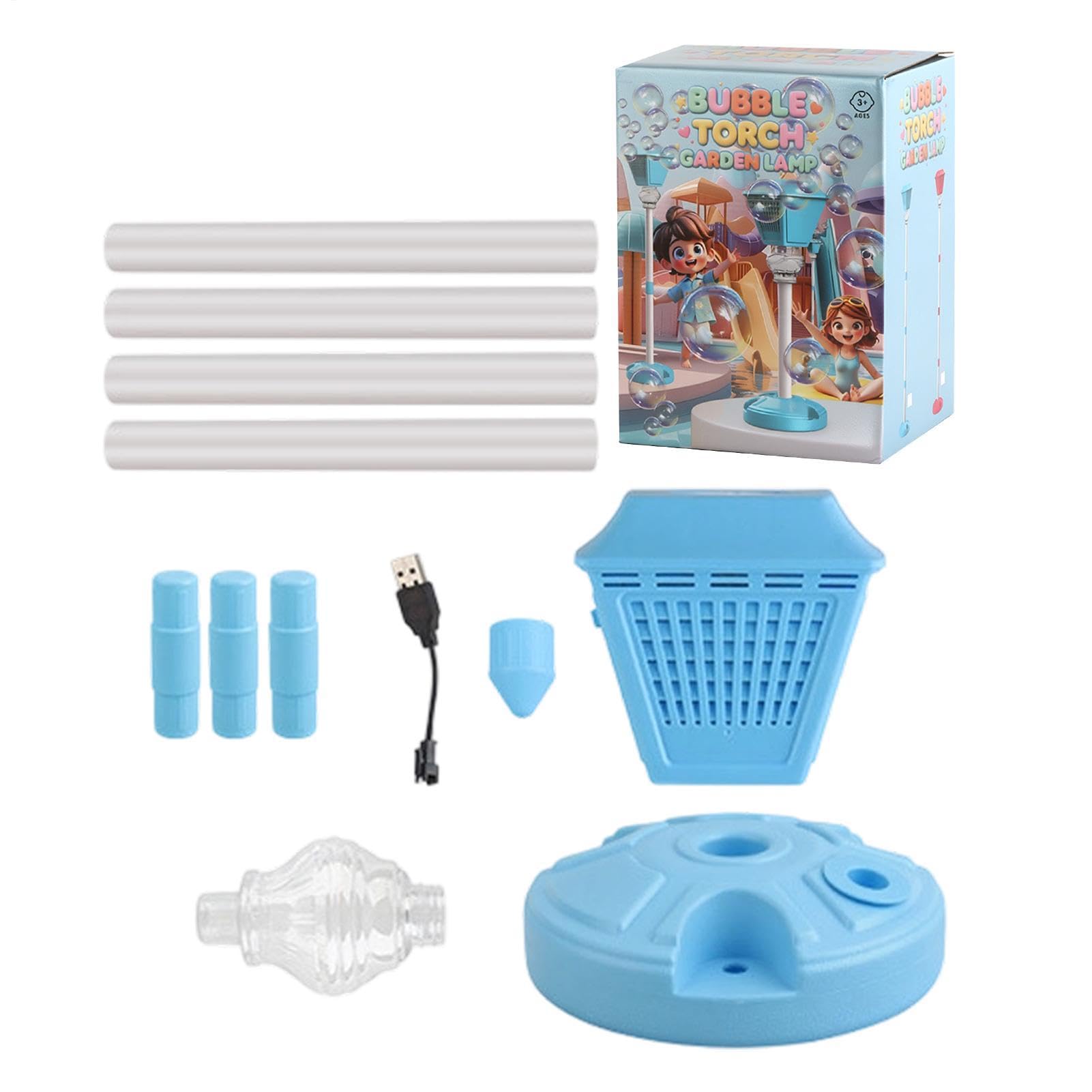 Jouet rechargeable machine à bulles lampion cadeau anniversaire - 8