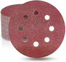 Dischi Abrasivi GOODWAY - 50 Pezzi Grana 40, Ø115mm, 8 Fori Per Levigatrice Orbitale | Per Legno E Metallo - Foto 9