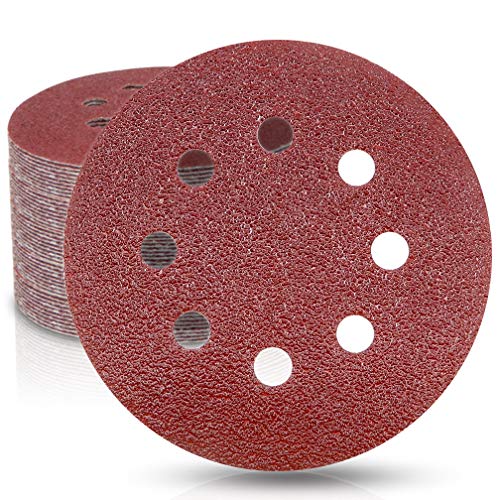 Lot De 20 Disques Abrasifs YoiYee Grain 1500 – 125 Mm, 8 Trous, Auto-agrippant, Pour Ponceuse Orbitale