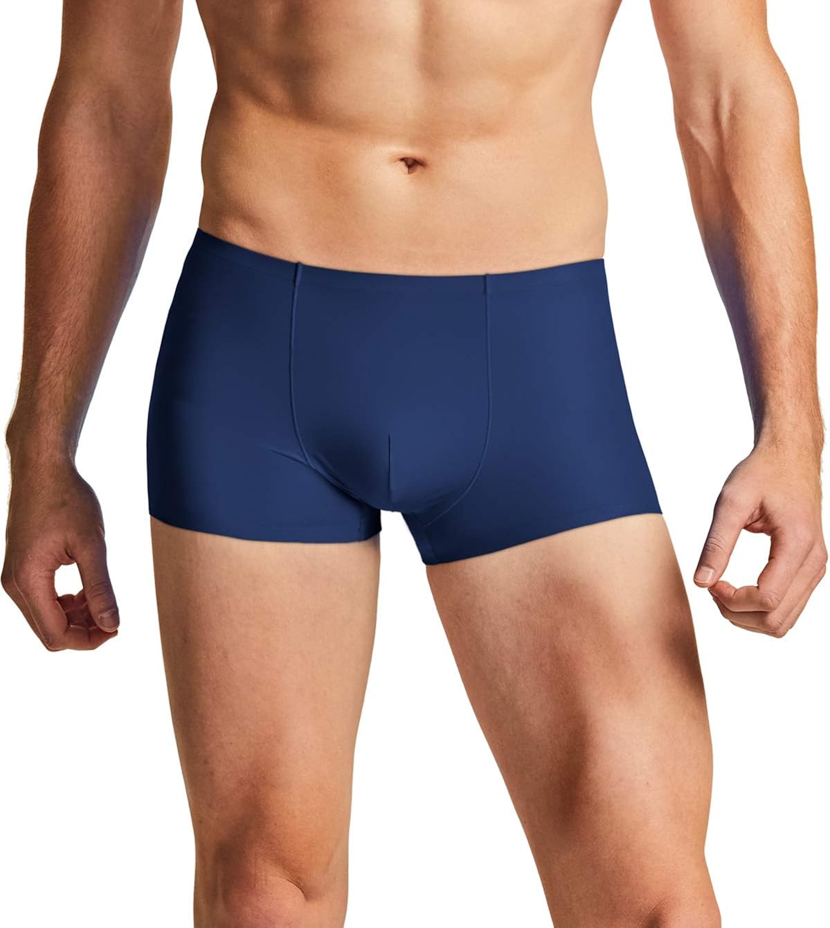 TSLA 3 Pack Men's Lightweight Cooling Underwear, Breathable Stretch Boxer Briefs, Performance Trunks with Pouch