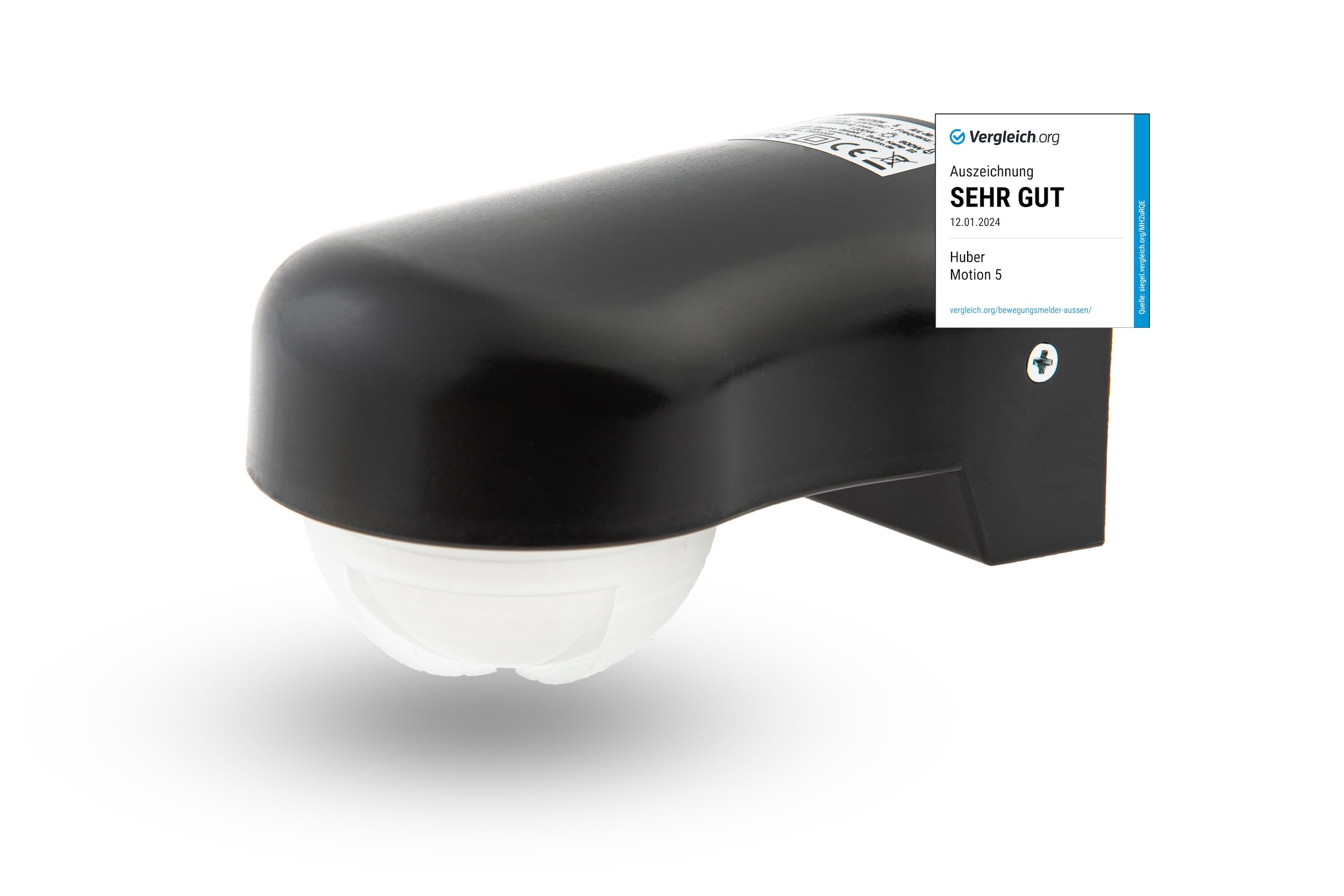 HUBER MOTION 3 Slim infrarood bewegingsmelder 180° binnen/buiten